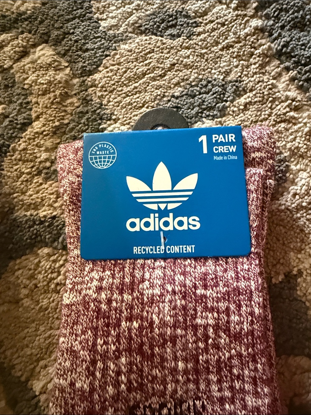 Adidas Men's Crew Socks Pack - Multicolor - Picture 4 of 6